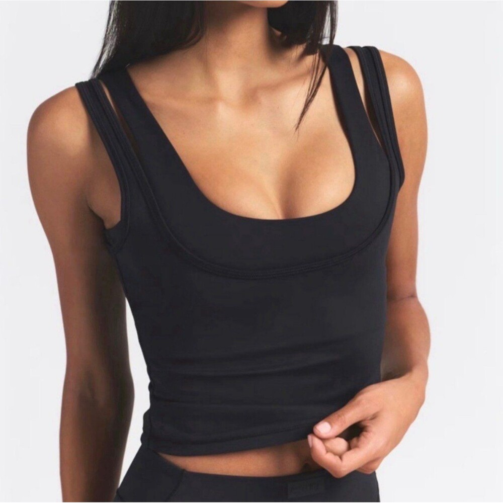 Skims Nike NikeSKIMS MATTE DOUBLE STRAP SCOOP TANK